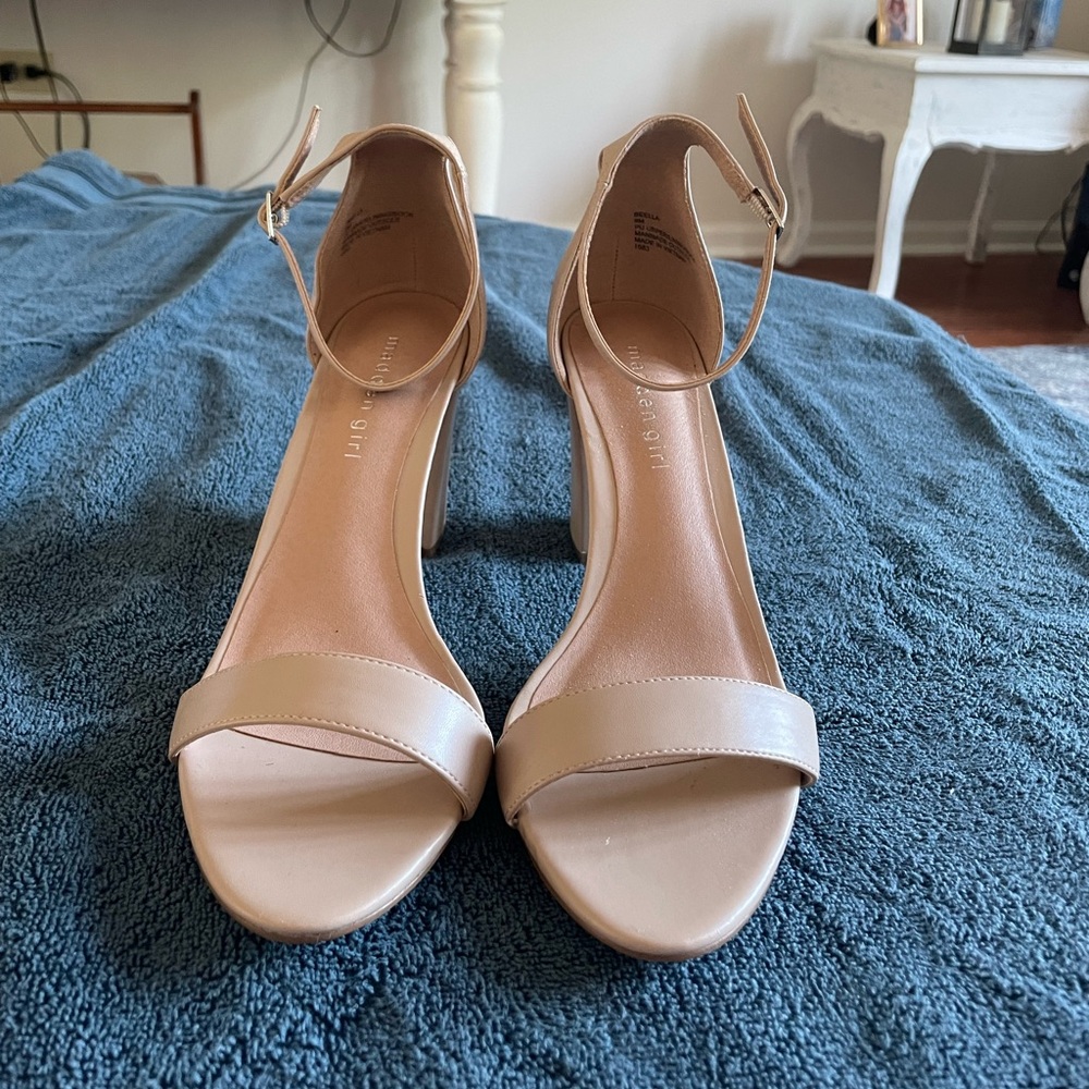Nude Madden Girl Heels